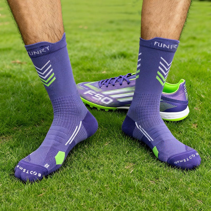 FUNRY Store BOOTSmate Grip Socks Soccer,Ultra Non-Slip,Breathable Soccer Socks for Runing & Basketball, Unisex Fit for Men & Women - Image 3